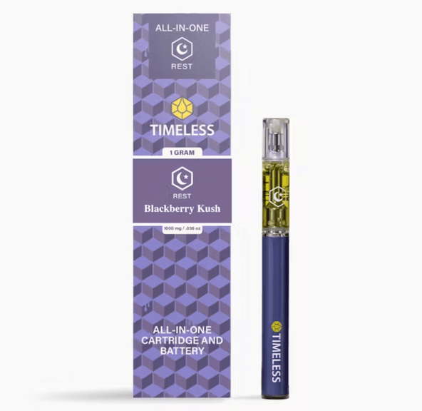 Blackberry Kush 1000mg Vape Cartridge All-In-One (Rest)