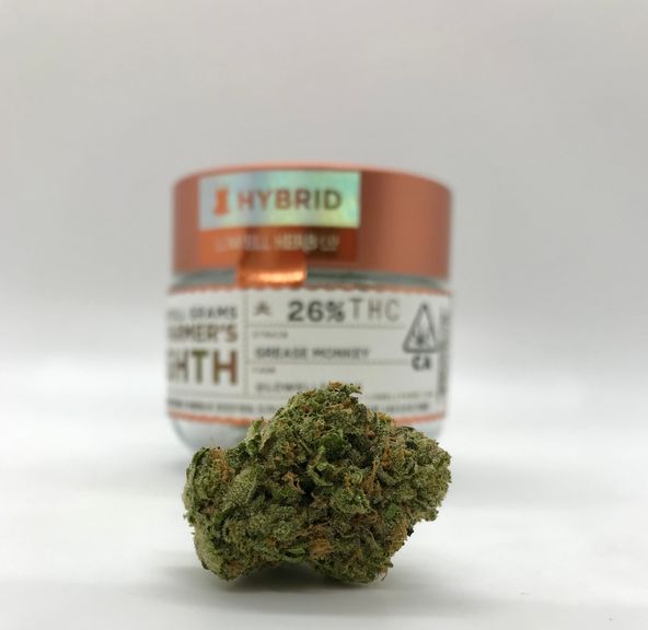 $50 4g 1/8 Grease Monkey (26%/Hybrid) - Lowell Herb Co.