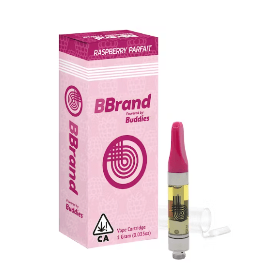 1g Raspberry Parfait Cart - BBRAND BUDDIES