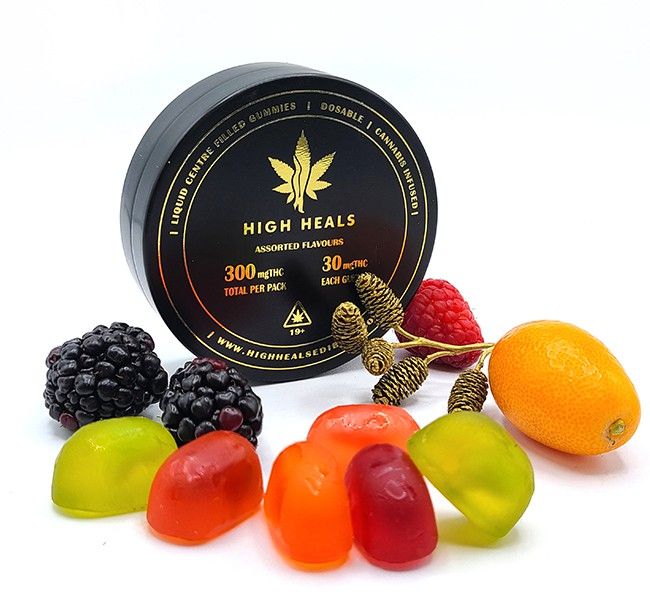 High heals - Liquid centre gummies - 300mg