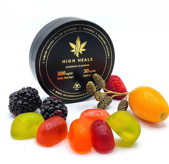 High heals - Liquid centre gummies - 300mg