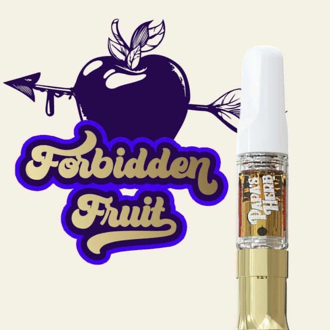 Papa's Herb - Forbidden Fruit Vape Cartridge 1.0000g