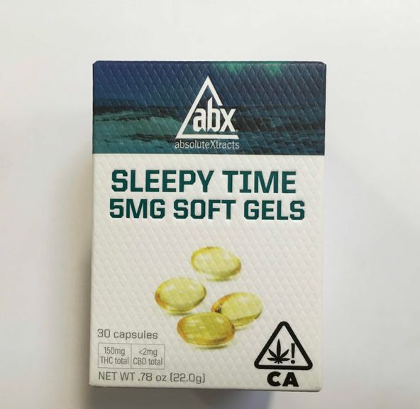 ABX Sleepytime 5mg Softgels (30 capsules)