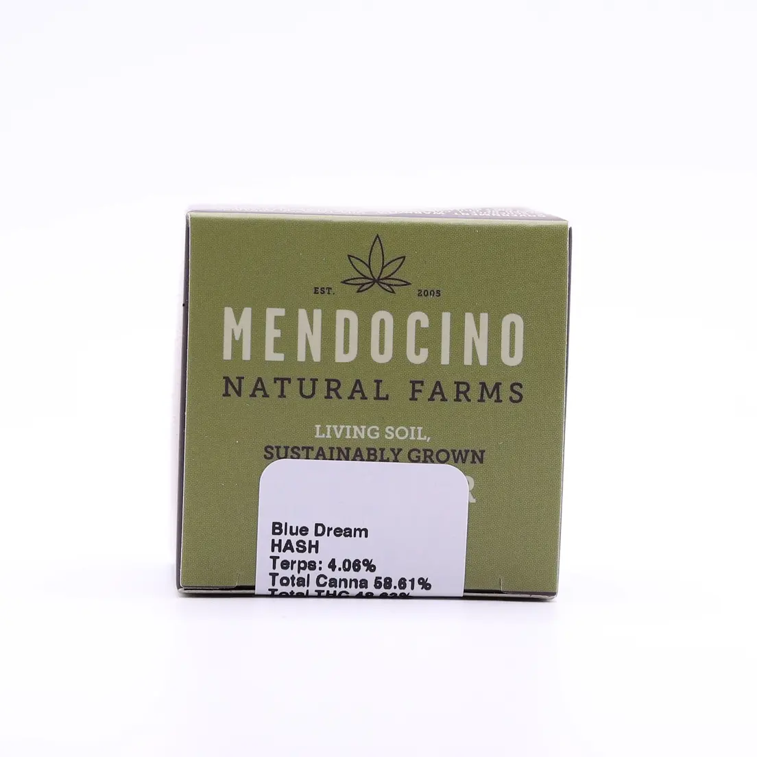 Mendocino Natural Farms - BLUE DREAM BUBBLE HASH 1G