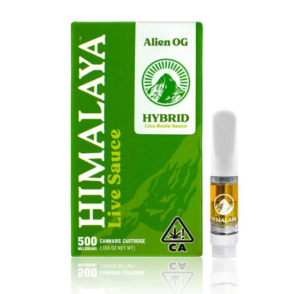 Himalaya- ALIEN OG 0.5G LIVE SAUCE CARTRIDGE