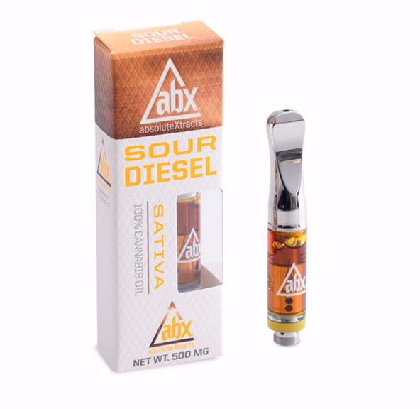 AbsoluteXtracts - "Sour Diesel" 500mg Vape Cartridge