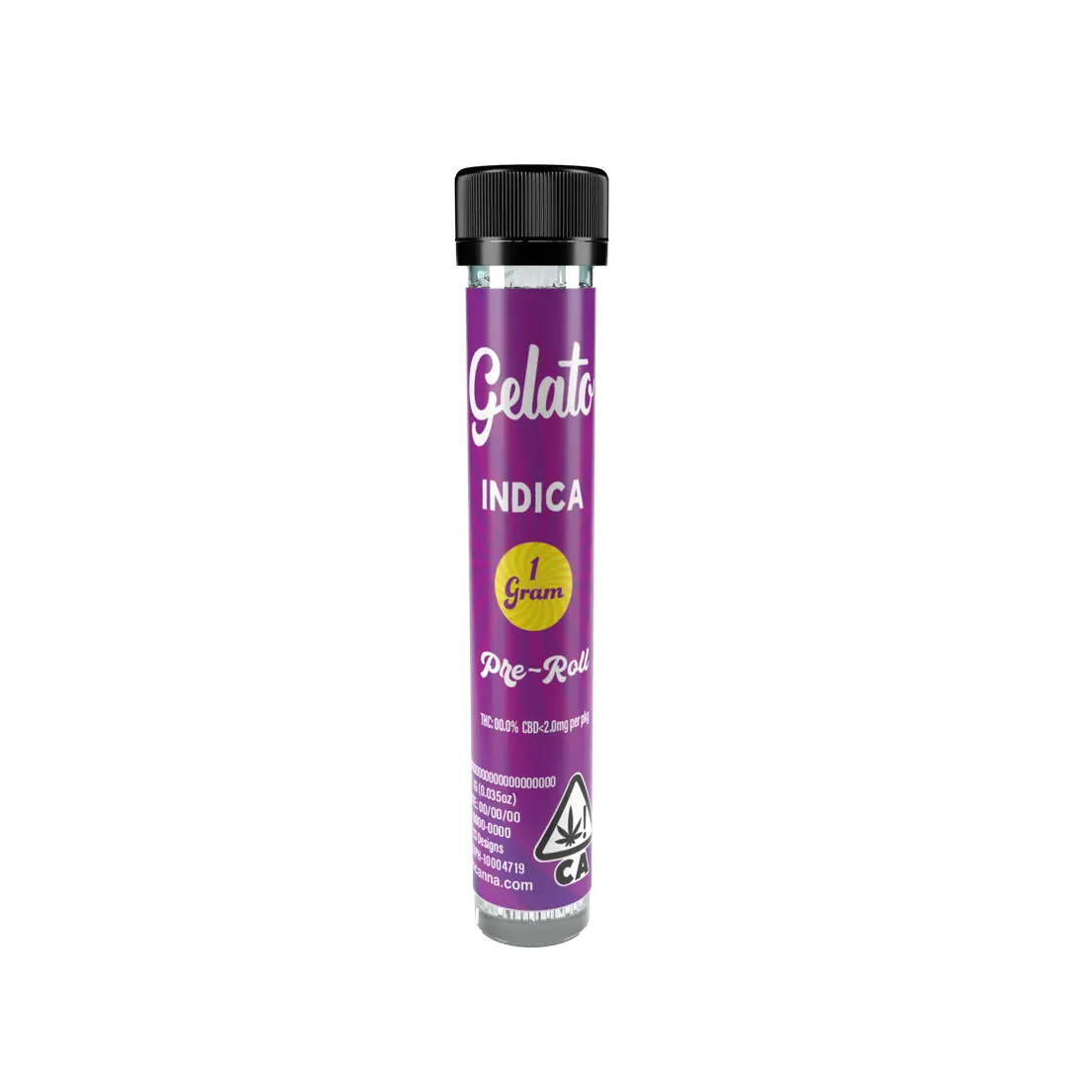 Gelato Pre-roll Blueberry Space Cake 1g