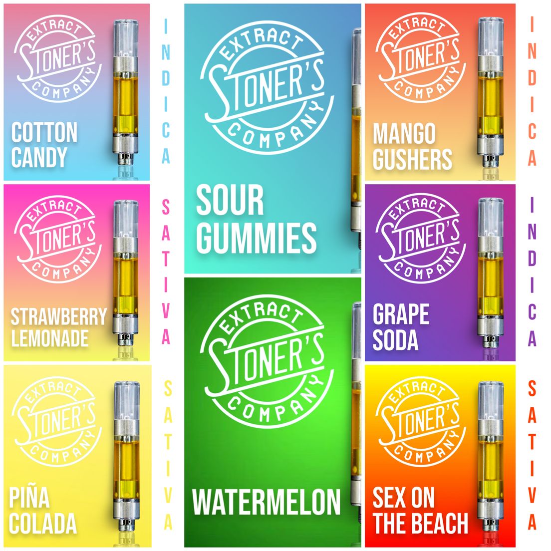 STONER'S EXTRACTS 1G WILD BLUEBERRY CARTRIDGE