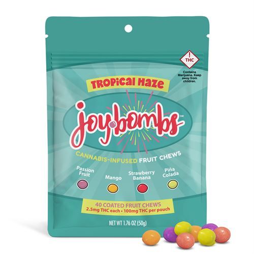 Joybombs 100mg Fruit Chew Skittles (Tropical Haze)
