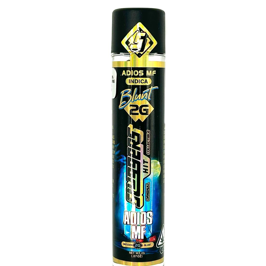 B2 GET PREROLL - Sluggers - Blunt - Adios MF - 2g, INFUSED!