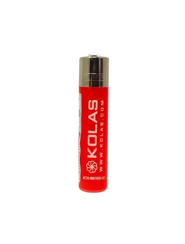 Kolas Branded Clipper Lighter Red