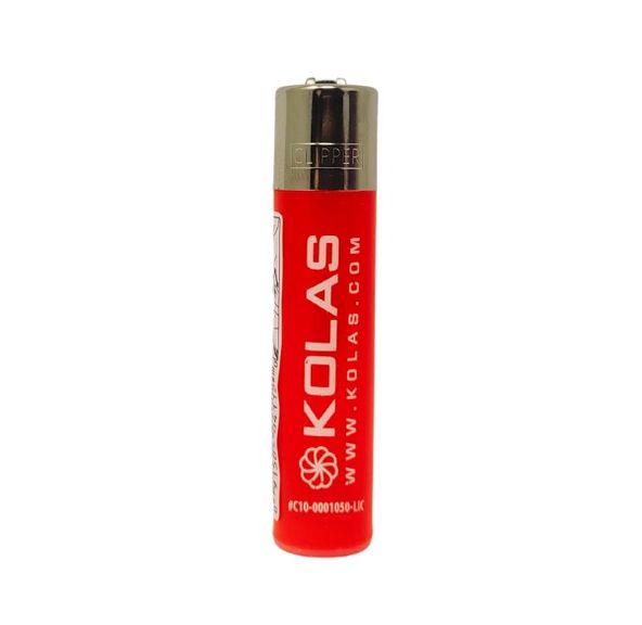 Kolas Branded Clipper Lighter Red