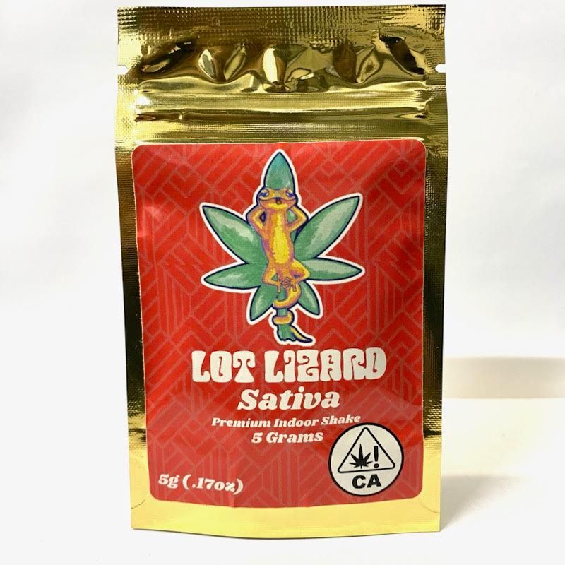 A. Lot Lizard 5g Shake Flower - Cheetah Piss