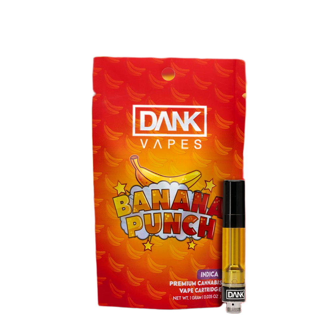Dank | Vape Cart | 1g | Distillate | Banana Punch