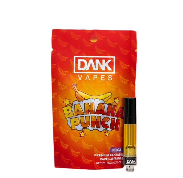 Dank | Vape Cart | 1g | Distillate | Banana Punch