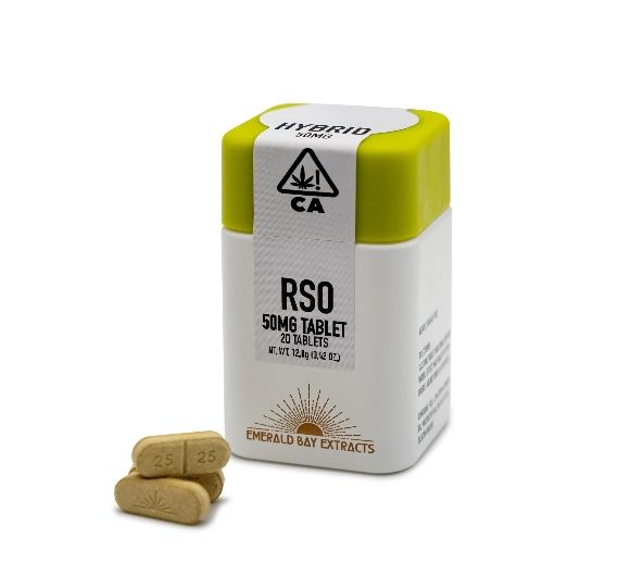 Emerald Bay Extracts - Cereal Milk RSO Tablets 50mg/1000mg