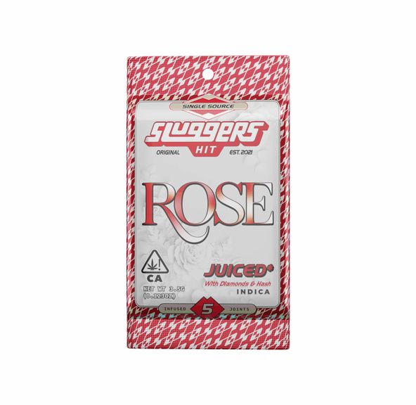 Sluggers - Rose Infused Prerolls 5pk - 3.5g