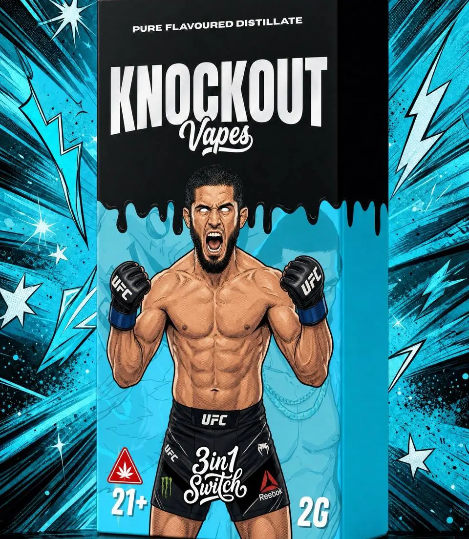 Knockout Indica-Sativa Vape 2G