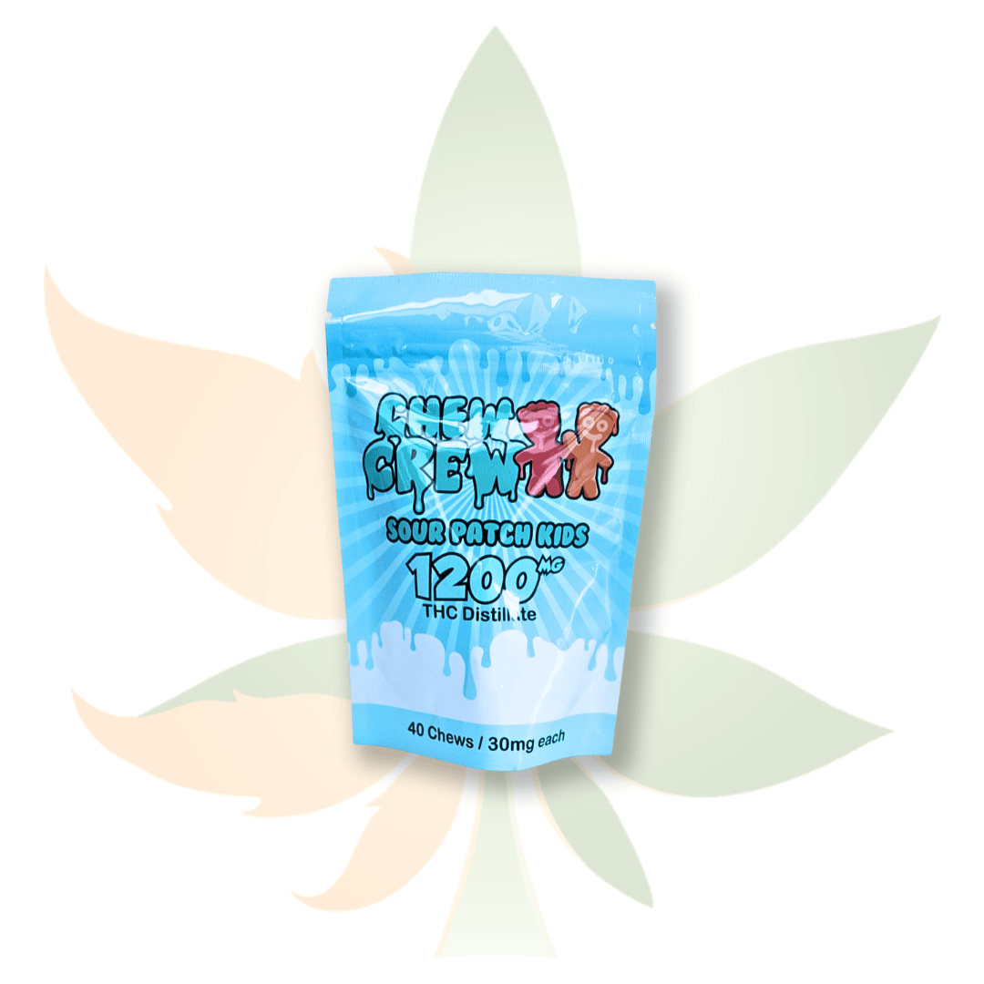 Chew Crew - 1200mg THC - Sour Patch Kids