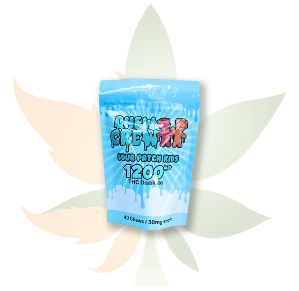 Chew Crew - 1200mg THC - Sour Patch Kids