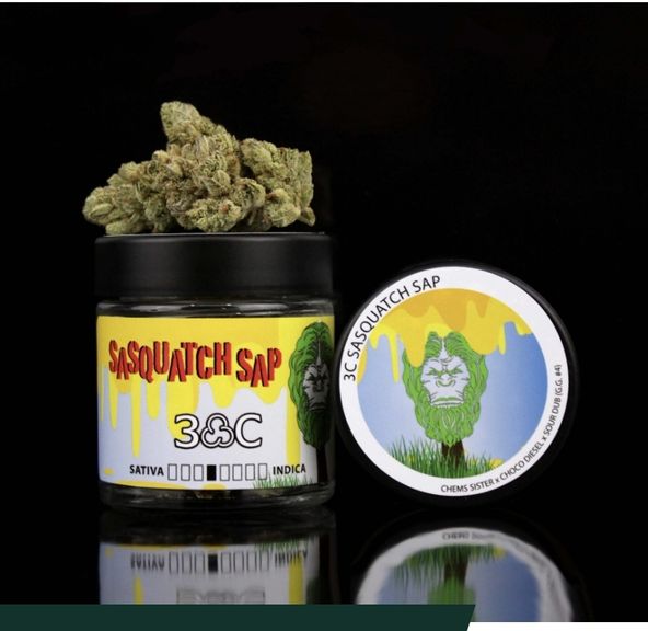 C3 | Bud | Sasquatch Sap | 3.5g | Sativa | 28.43% THC