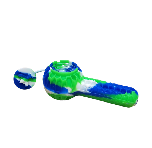 4" Silicone Pipe with Cap