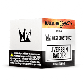 Blueberry Gelato - 1g Live Resin Badder