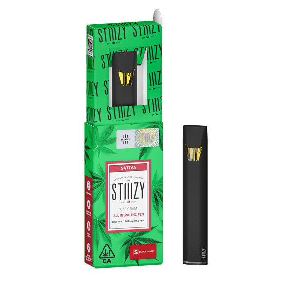 STIIIZY - All In One - 1g - Live Resin Liquid Diamonds - Green Crack