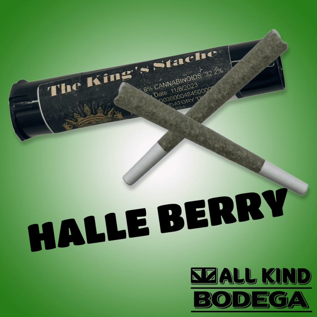 Halle Berry .5g Preroll 2 Pack (total weight 1g) (@thekingsstache)