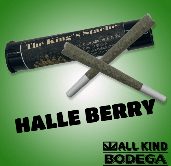 Halle Berry .5g Preroll 2 Pack (total weight 1g) (@thekingsstache)