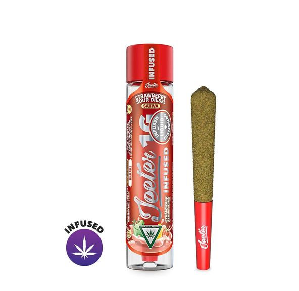 Jeeter Strawberry Sour Diesel 1g Infused Pre-Roll