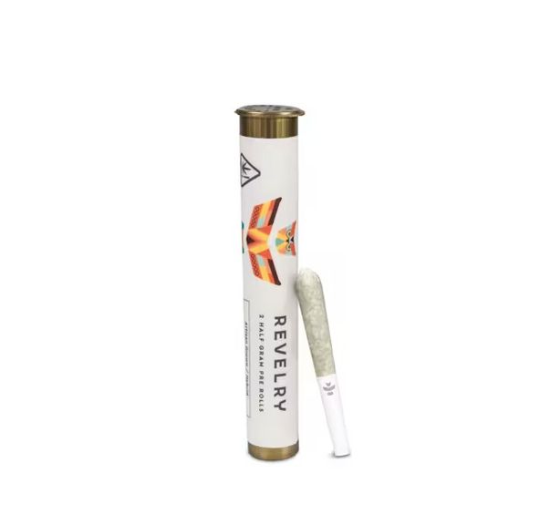 Revelry Herb Co - Mango Madness - Sativa - Pre Roll 2pk 1g