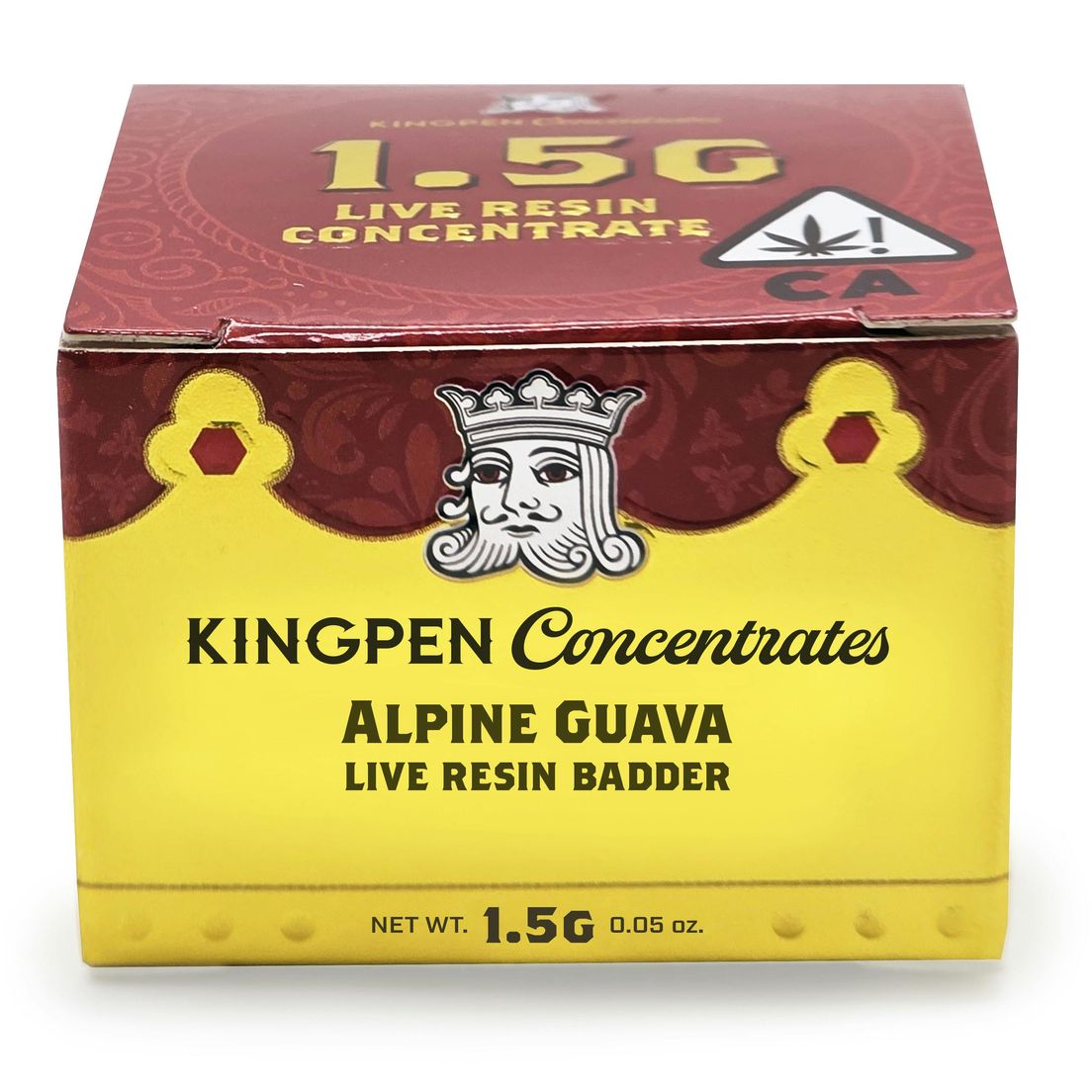 Kingpen Concentrates - Live Resin Badder - 1.5g - Alpine Guava