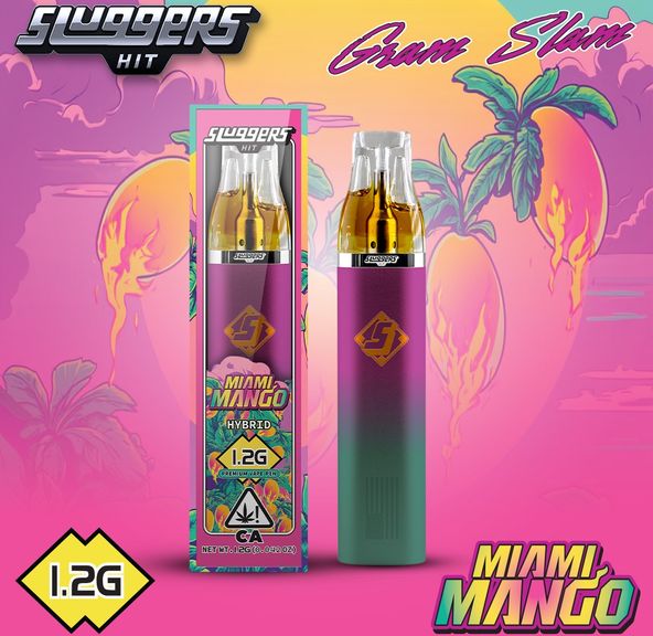 Sluggers AIO Vape Miami Mango 1.2g