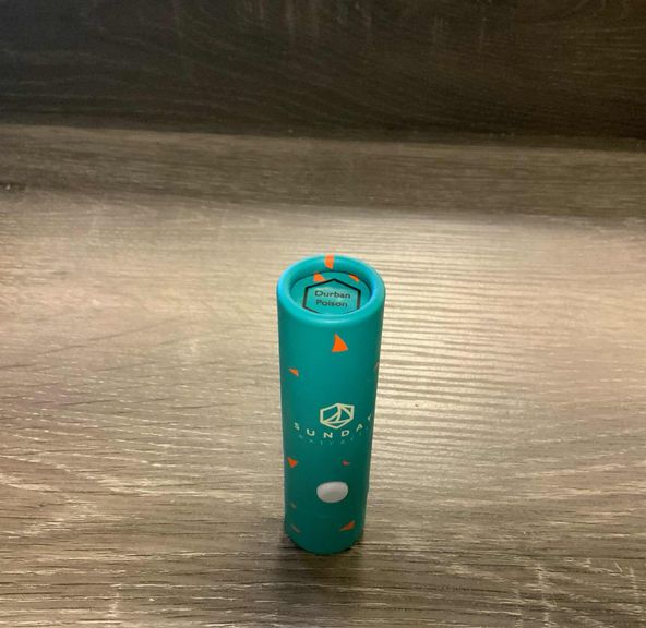 Durban Poison 1g Distillate Cartridge Sunday Extracts