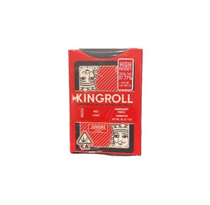 Kingroll Jr Infused Preroll 4pk Grape Ape x GDP 3g