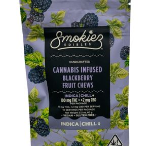 Sweet Blackberry Gummies 100mg