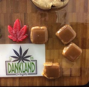 Dankland Delights Sea Salt Caramels 35mg (4Pack)