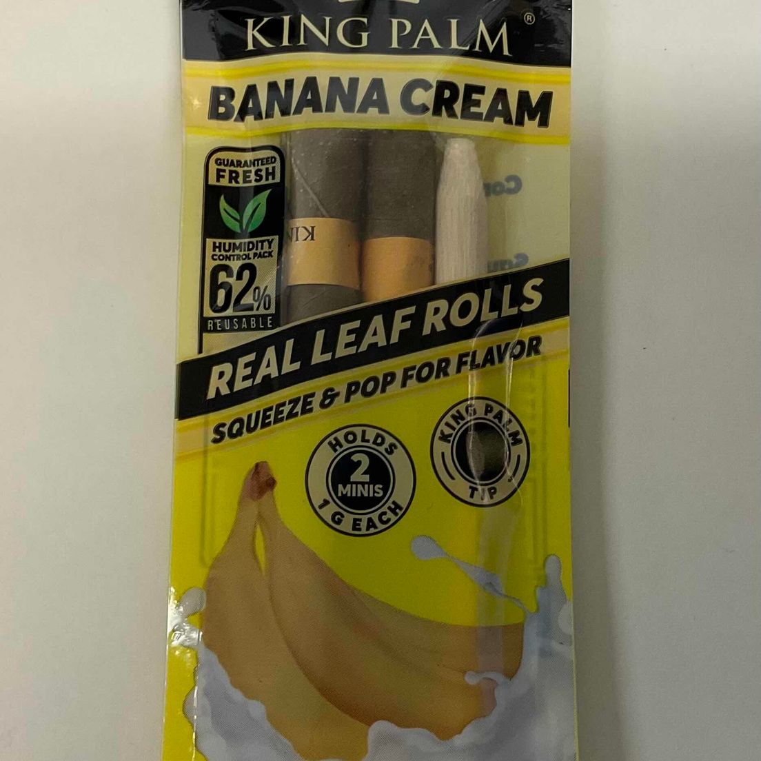 King Palm Banana Cream Rolls