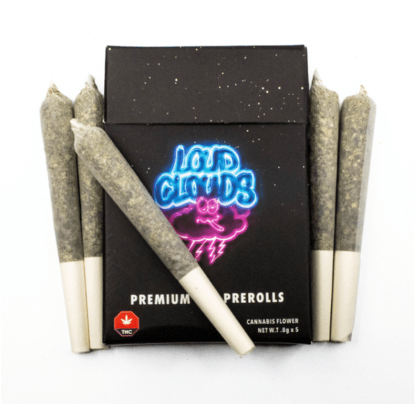 Predator Pink Premium Gas Preroll Pack by Loud Cloud 0.8g x5