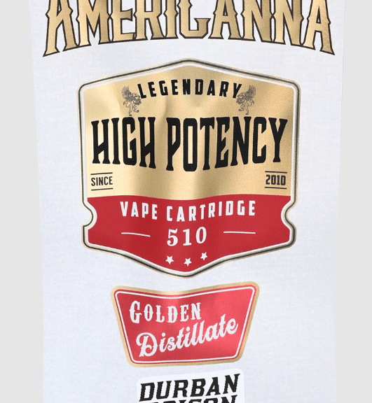 AmeriCanna - Durban Poison Vape Cartridge 1g
