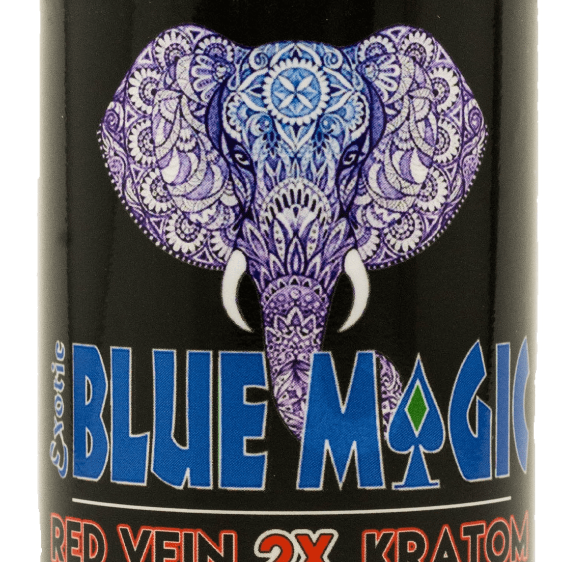 Blue Magic Red Vein 2x Double Kratom Capsules 60ct