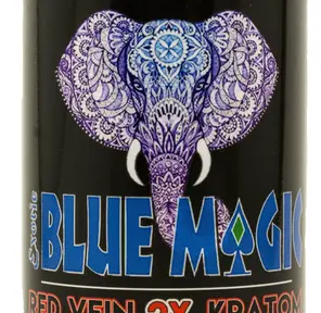 Blue Magic Red Vein 2x Double Kratom Capsules 60ct