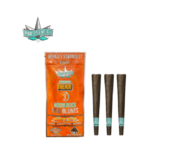 Presidential - Moonrock Orange Push Pop - 3pk/2.1g Blunt Pack