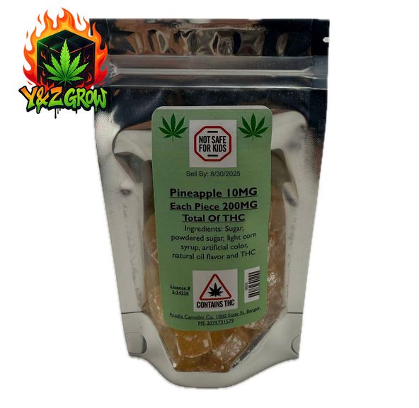 Acadia - Hard Candy - pineapple 200 MG (10mg ea)