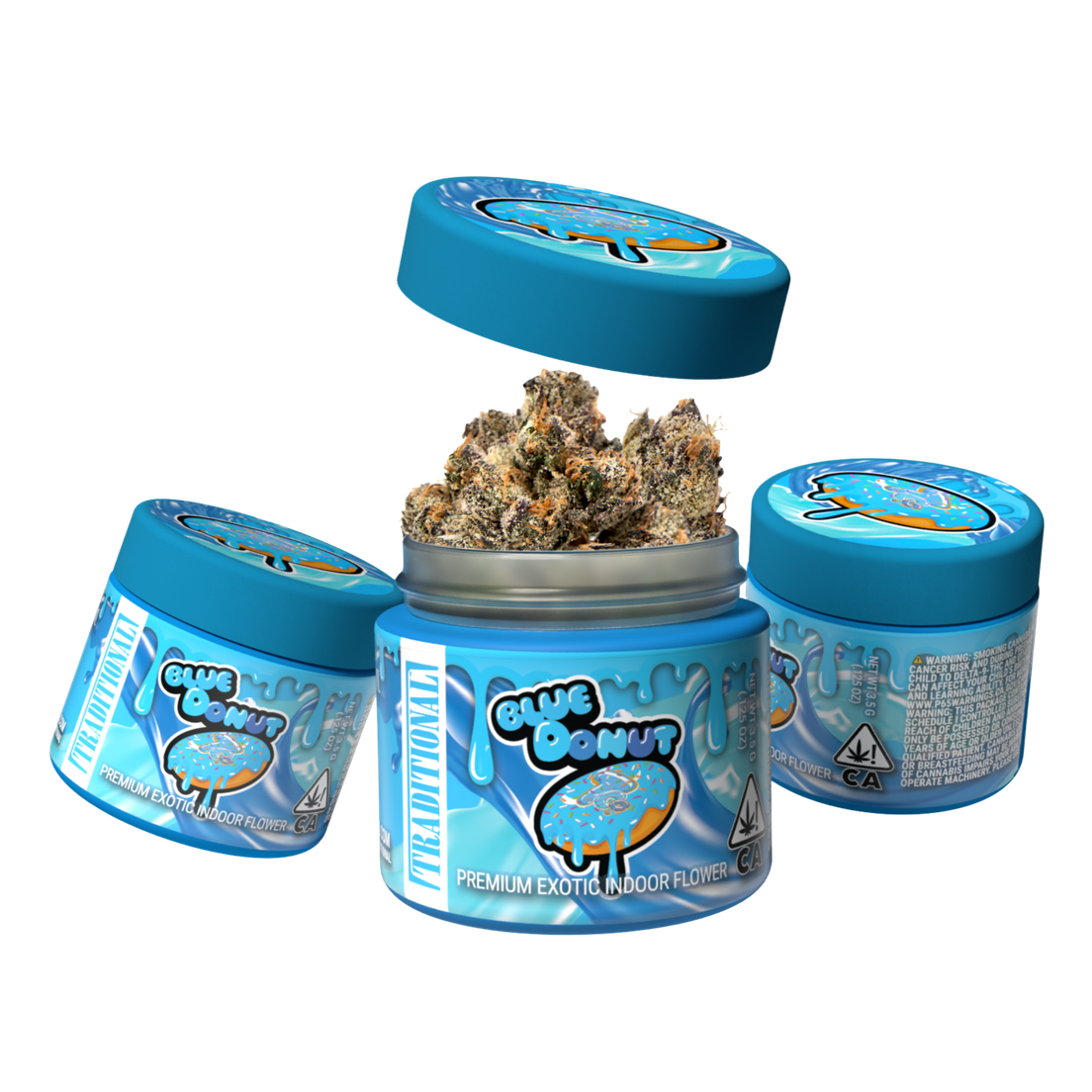 Traditional | Flower | 3.5g | Blue Donut