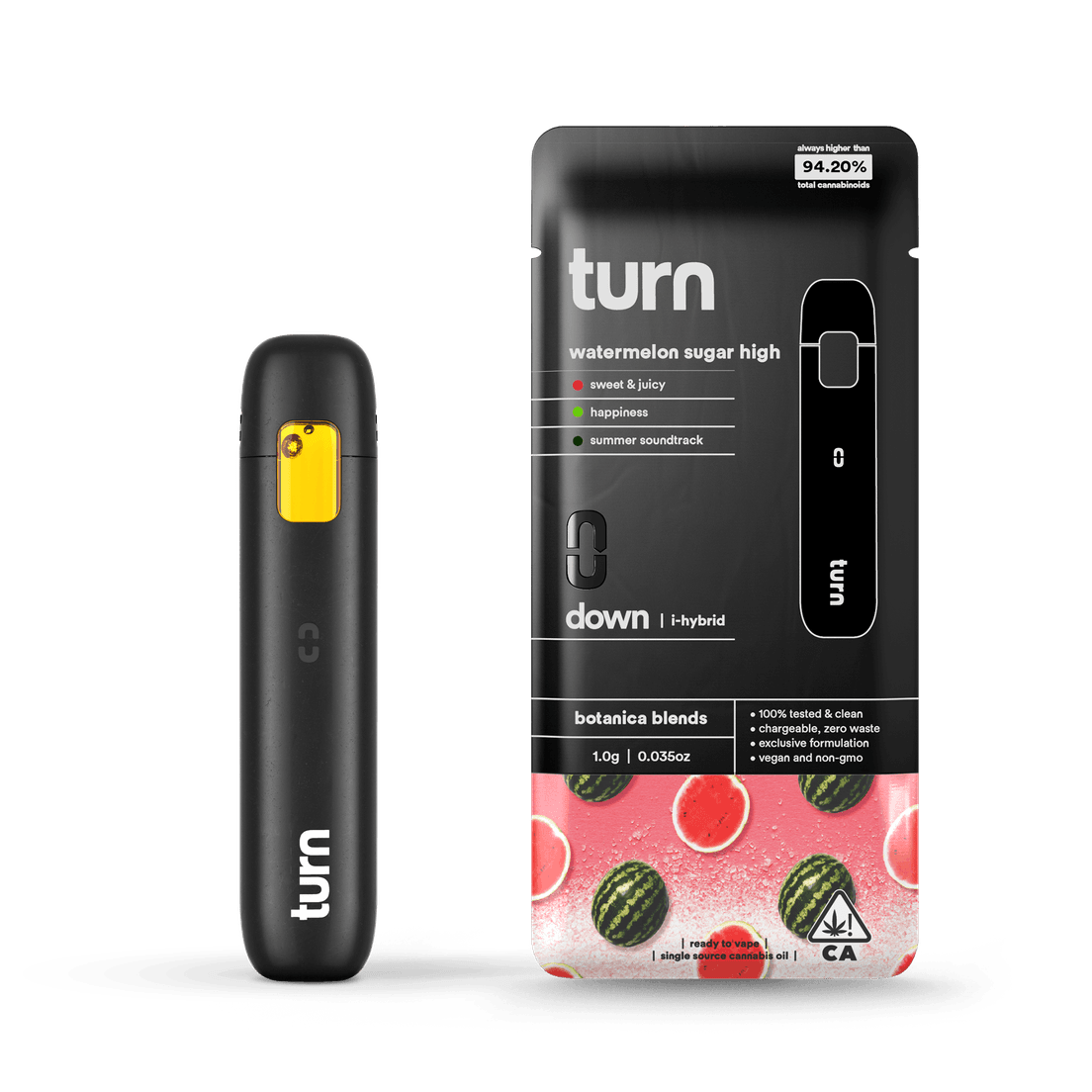 Turn Disposable Watermelon Sugar High $27