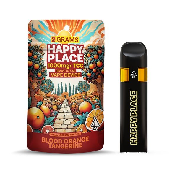 Happy Place AIO Vape Blood Orange Tangerine 2g