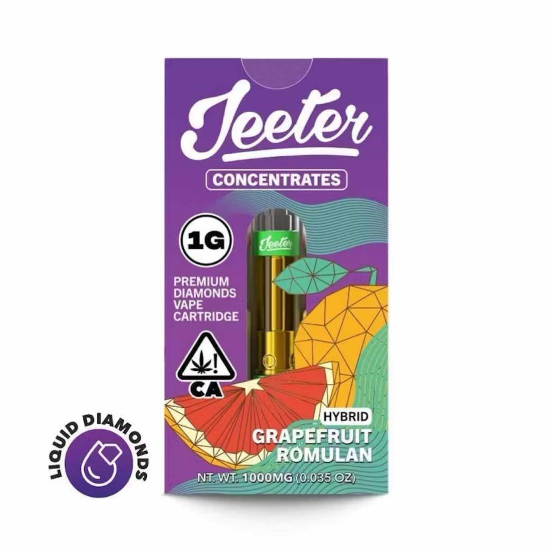 Jeeter Juice - Liquid Diamond 1g - Grapefruit Romulan