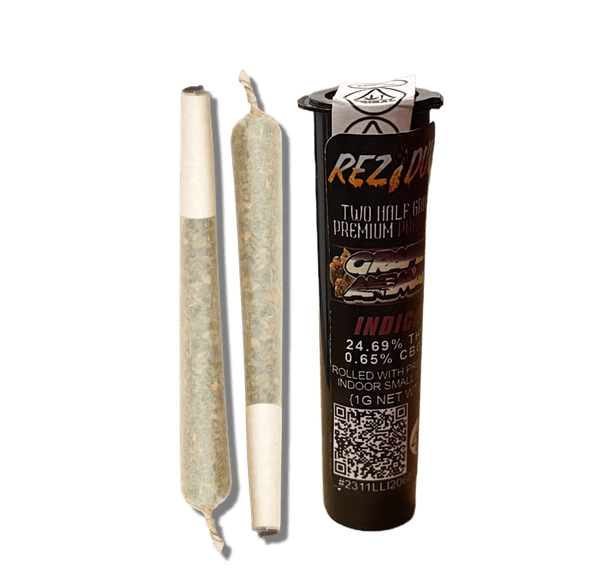 REZIDUE GRAPE ANIMAL 2-J TWO HALF GRAM PREROLLS